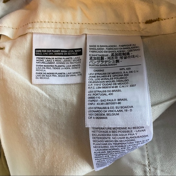 Levi work pants W38 L30 - Picture 6 of 15